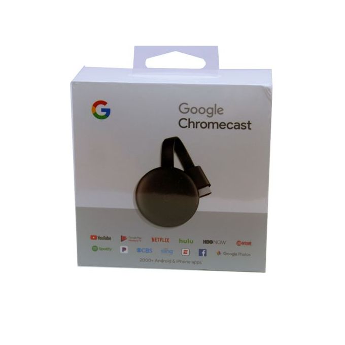 2 (8) Google Chromecast 3rd Gen HDMI Media Streaming Device